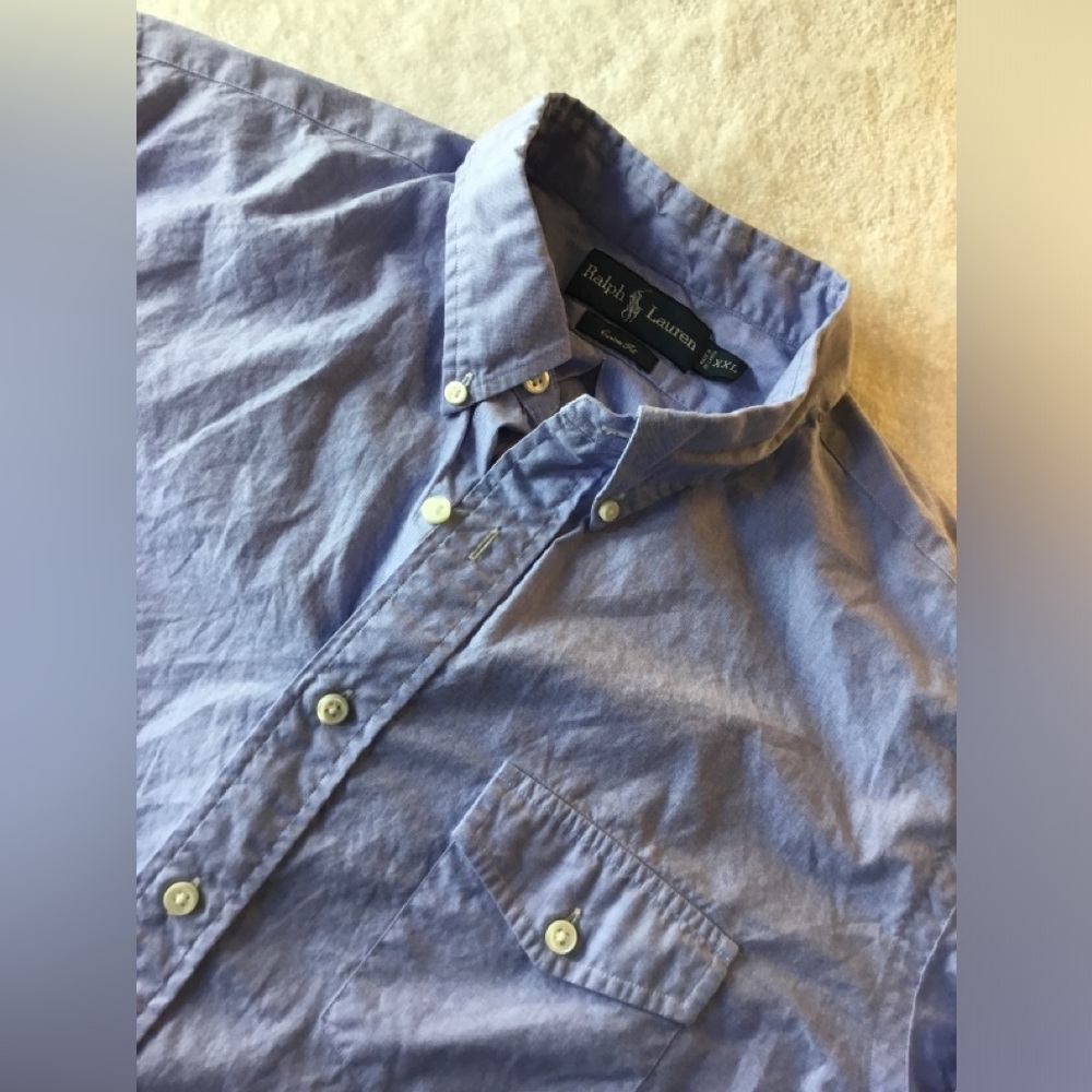 RALPH LAUREN Mens size XXL CUSTOM FIT SHIRT